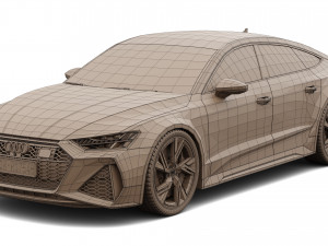 Audi RS7 Model 3D