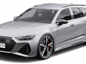 Audi RS6 Avant 3D Model
