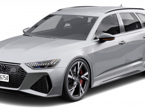 Audi RS6 Avant 3D 模型