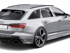 Audi RS6 Avant Modello 3D