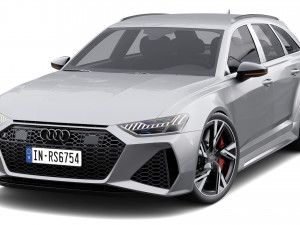 Audi RS6 Avant Modello 3D