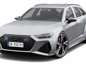 Audi RS6 Avant 3D Model
