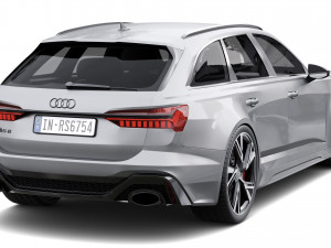 Audi RS6 Avant Modello 3D