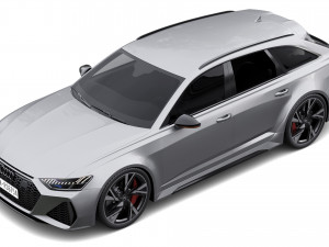 Audi RS6 Avant Modello 3D
