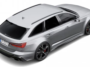 Audi RS6 Avant 3D Model