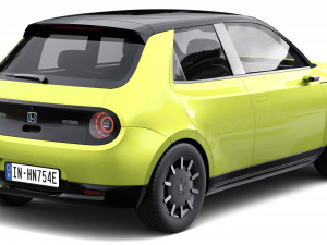 Honda E Advance 3D Model