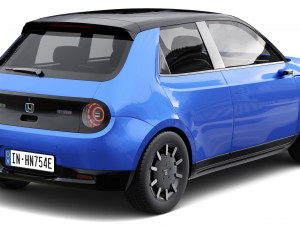 Honda E Advance 3D Model