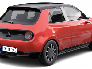 Honda E Advance 3D Model