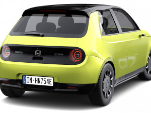 Honda E Advance 3D Model