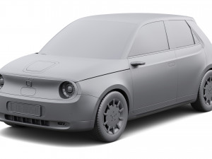 Honda E Advance 3D Model