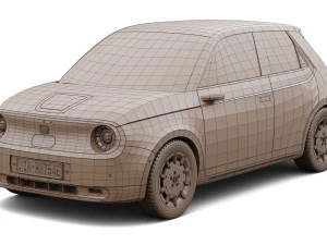 Honda E Advance 3D Model