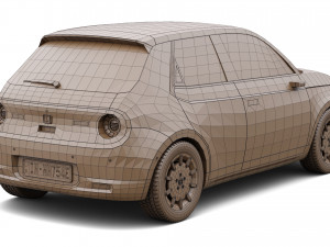 Honda E Advance 3D Model