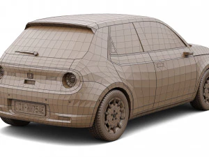 Honda E Advance 3D Model