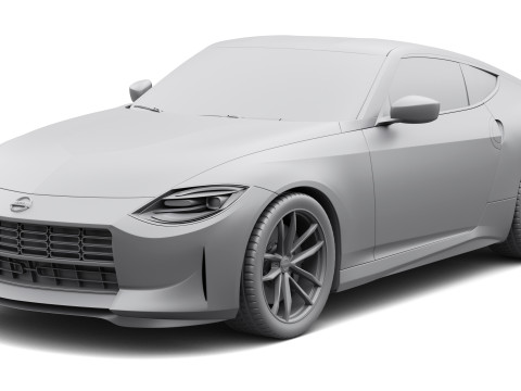 NISSAN 400 Z 3D 모델