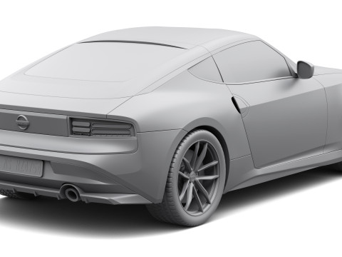 NISSAN 400 Z 3D 모델