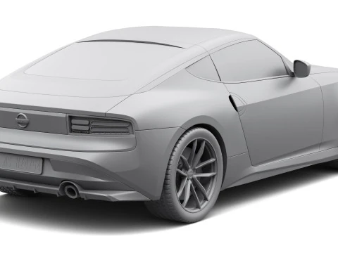 NISSAN 400 Z 3D Model