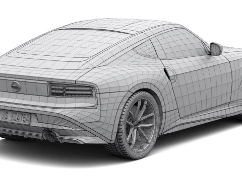 NISSAN 400 Z 3D Model