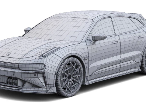 Zeekr 001 FR 3D Model