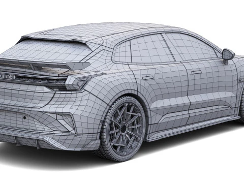 Zeekr 001 FR 3D Model