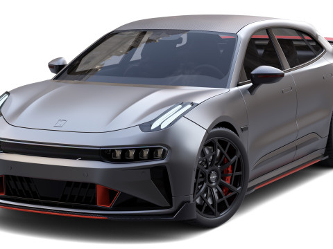 Zeekr 001 FR 3D Модель
