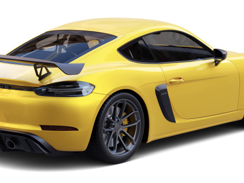 Porche 718 Cayman GT4 Model 3D