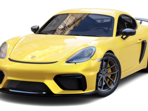 Porche 718 Cayman GT4 Model 3D