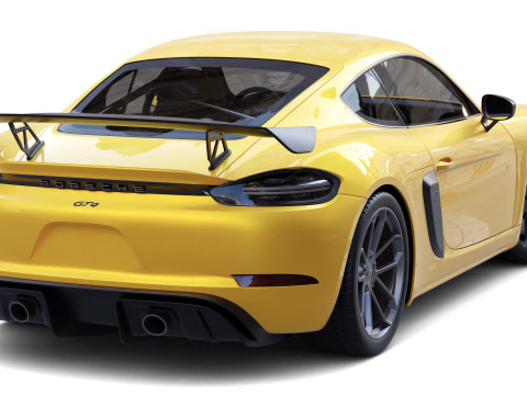 Porche 718 Cayman GT4 Model 3D