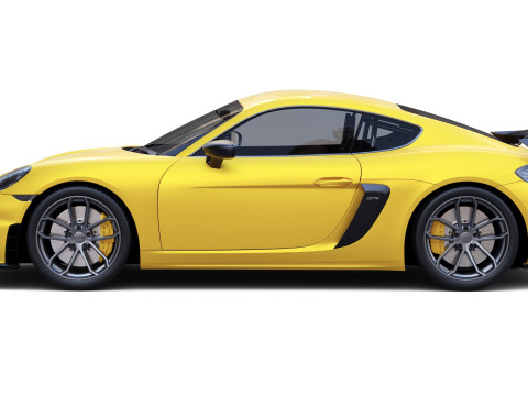 Porche 718 Cayman GT4 Model 3D