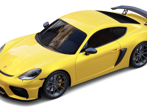 Porche 718 Cayman GT4 Model 3D