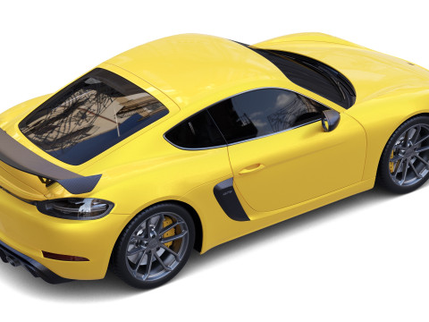 Porche 718 Cayman GT4 Model 3D