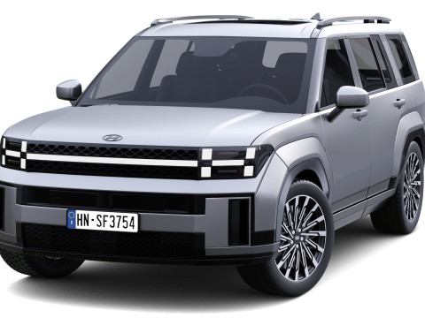 Hyundai Santa FE 3D Model