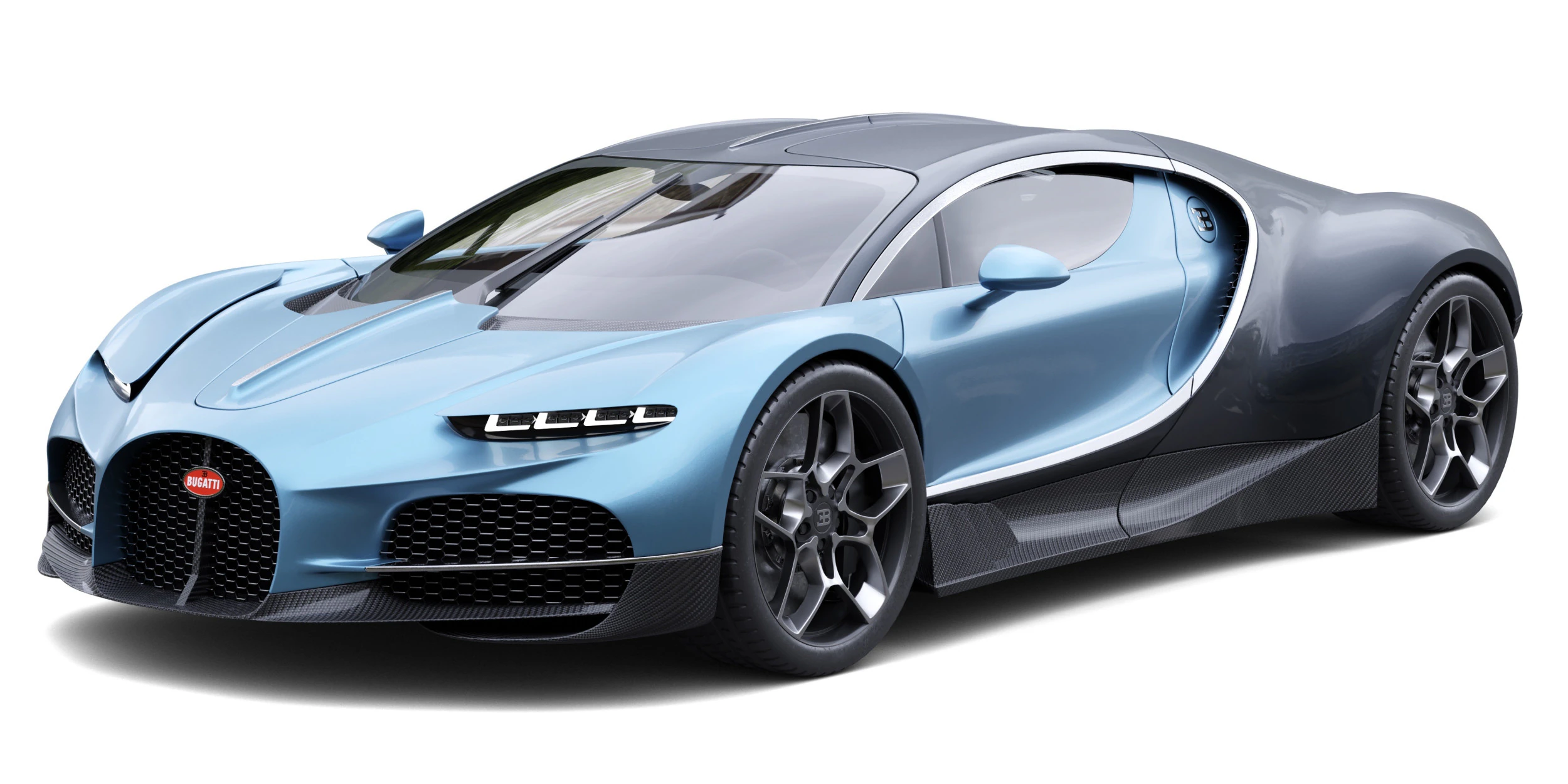 Bugatti Tourbillon Model 3D .c4d .max .obj .3ds .fbx .stl .blend 