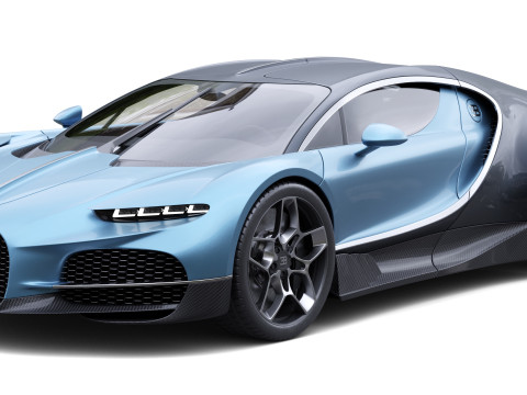 Bugatti Tourbillon 3D 模型