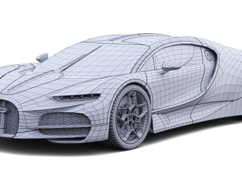 Bugatti Tourbillon 3D Model