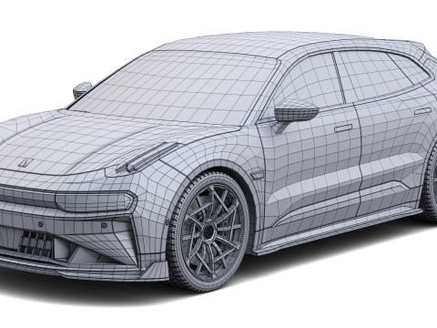 Zeekr 001 FR 3D Model