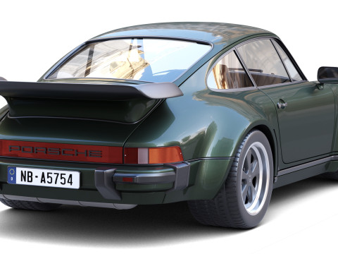 Porsche 911 930 Turbo 1974 Modelo 3D