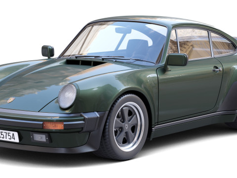 Porsche 911 930 Turbo 1974 Modelo 3D