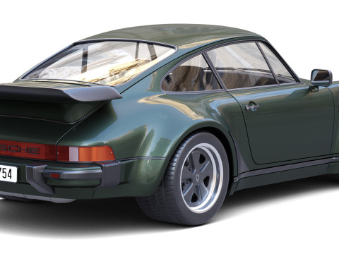 Porsche 911 930 Turbo 1974 Modelo 3D