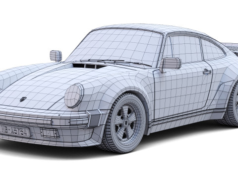 Porsche 911 930 Turbo 1974 Modelo 3D