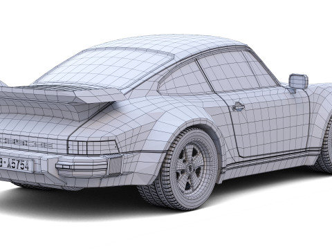 Porsche 911 930 Turbo 1974 Modelo 3D