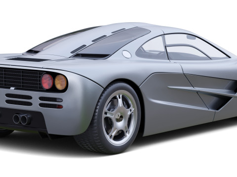 McLaren F1 3D Model
