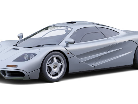 McLaren F1 3D Model