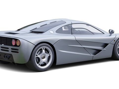 McLaren F1 3D Model