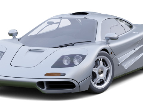 McLaren F1 3D Model