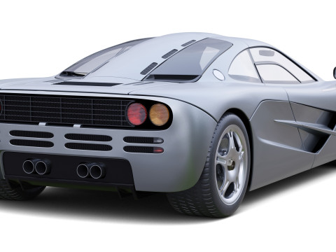 McLaren F1 3D Model
