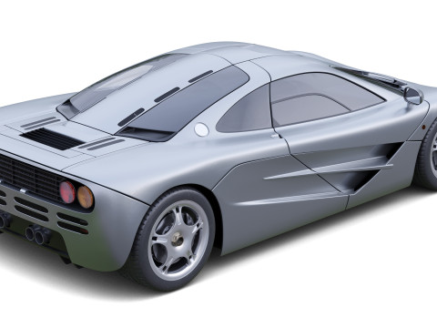 McLaren F1 3D Model