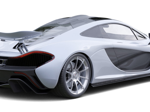 McLaren P1 3D Model