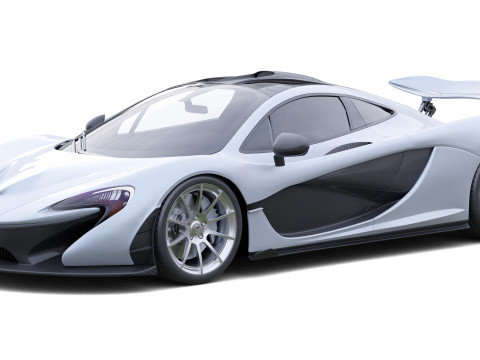 McLaren P1 3D Model