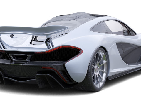 McLaren P1 3D Model