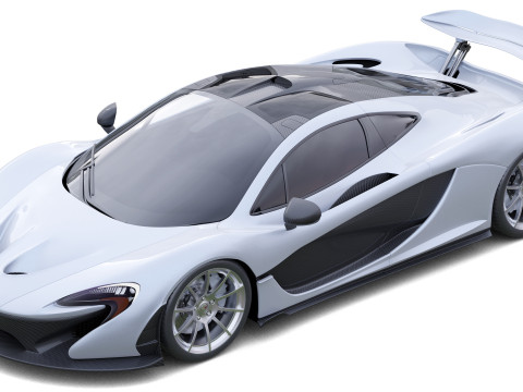 McLaren P1 3D Model